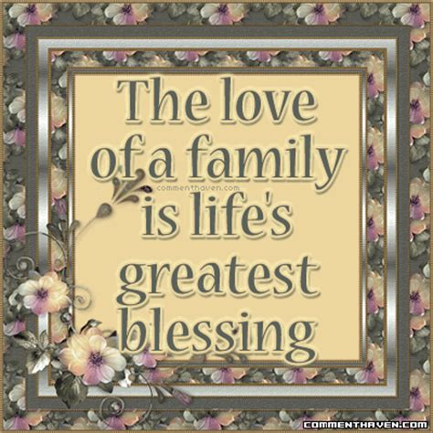Daily Encouragement & Specials- Family is a blessing
