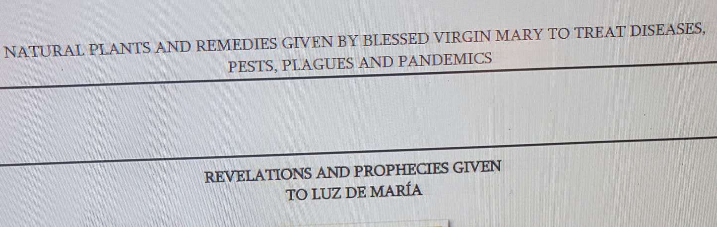 Revelations, Prophecies & What You Need(in ENGLISH)