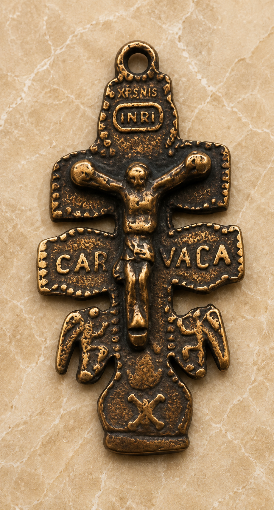 Caravaca Cross Medal(cast from an antique)