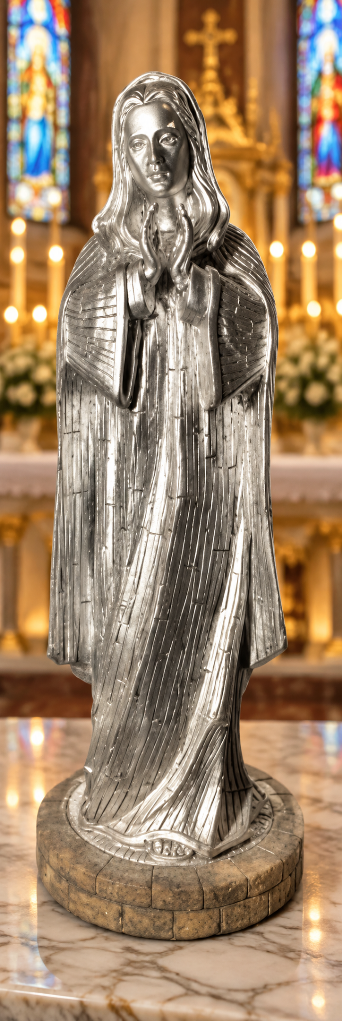 Our Lady of the New Millennium Statue — From a Closed Convent