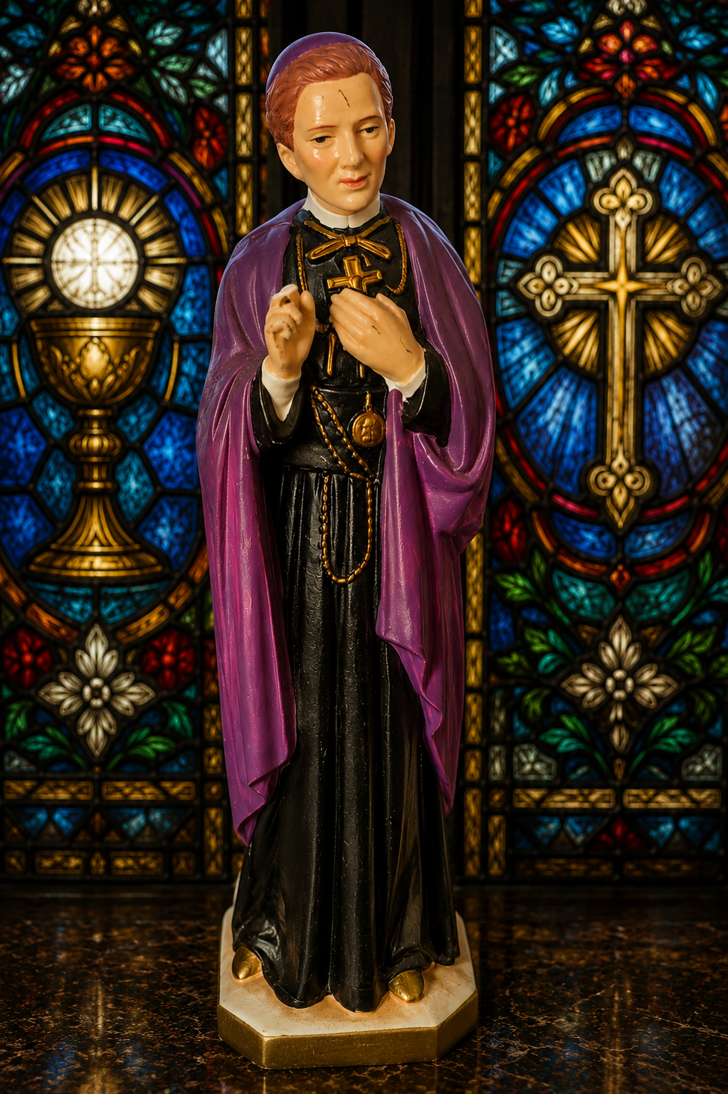 Vintage St. Alphonsus Liguori Catholic Statue