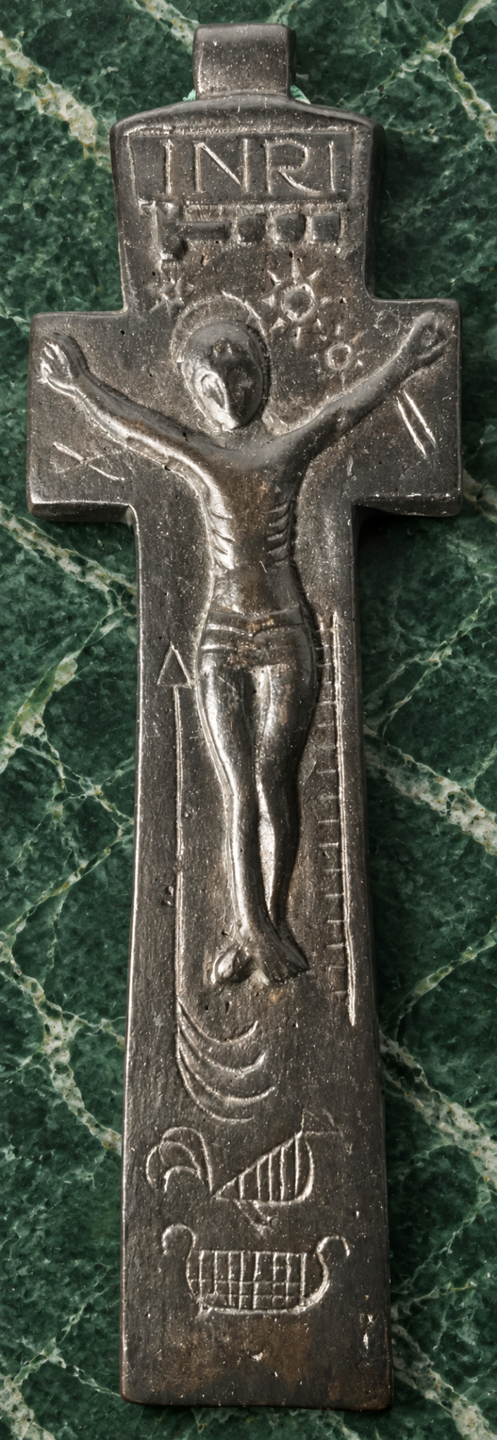 Vintage Irish Turf Penal Cross — Owen Crafts, Ireland