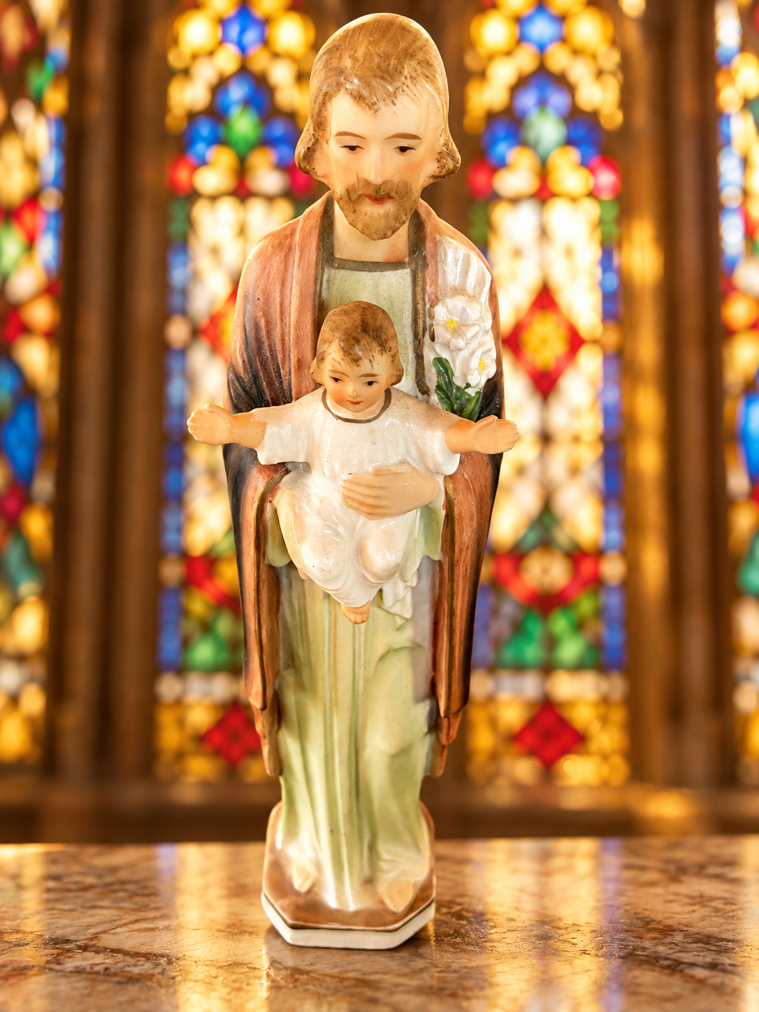 Saint Joseph & the Child Jesus — A Treasure Seeking a Loving Home