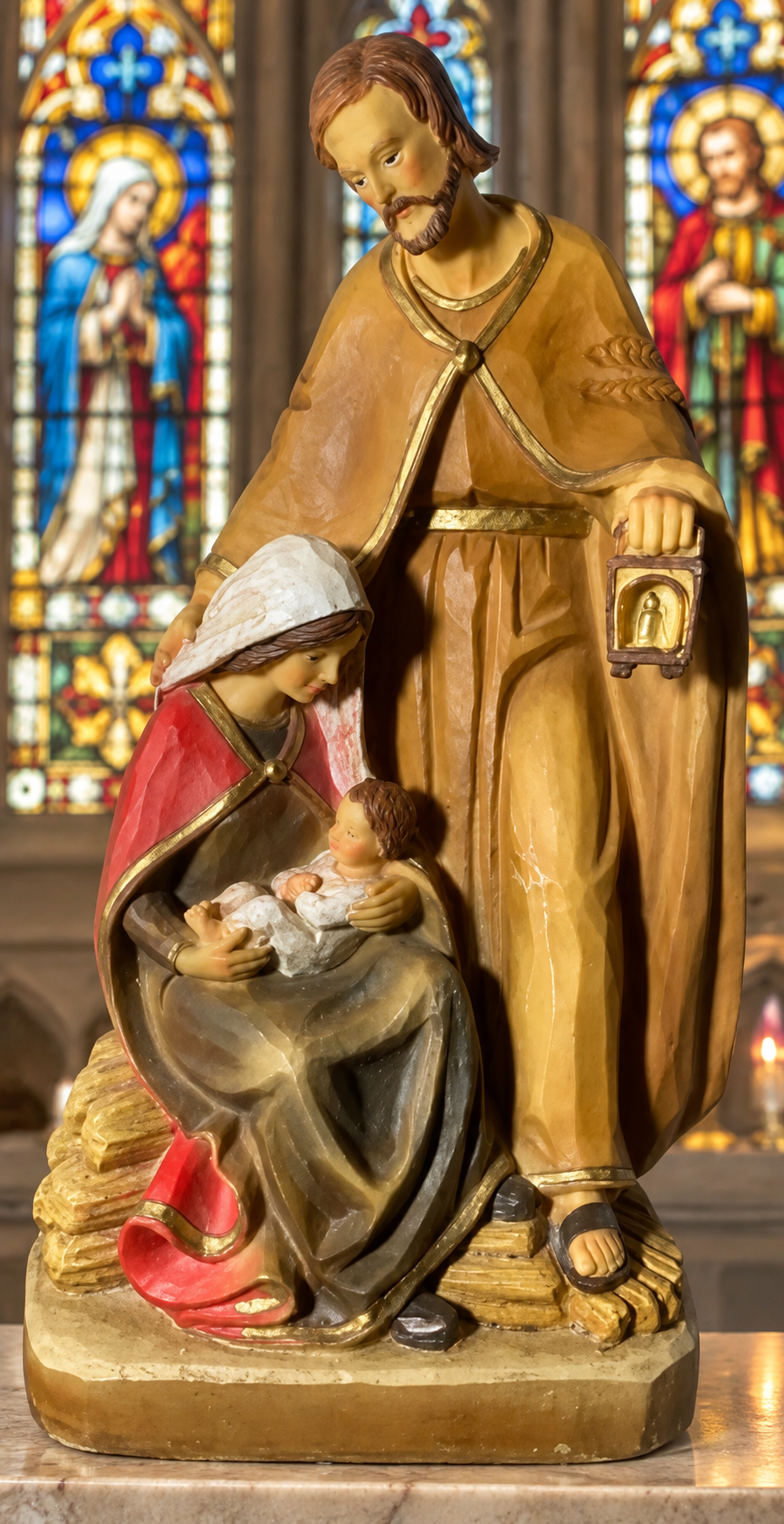 Holy Family Statue — From a Now Closed Convent