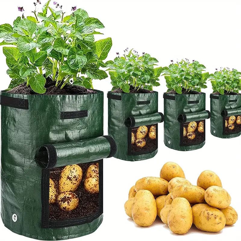 10 Gallon Grow Bags With Flap And Handles-4 pack - Pediatric Fundraiser