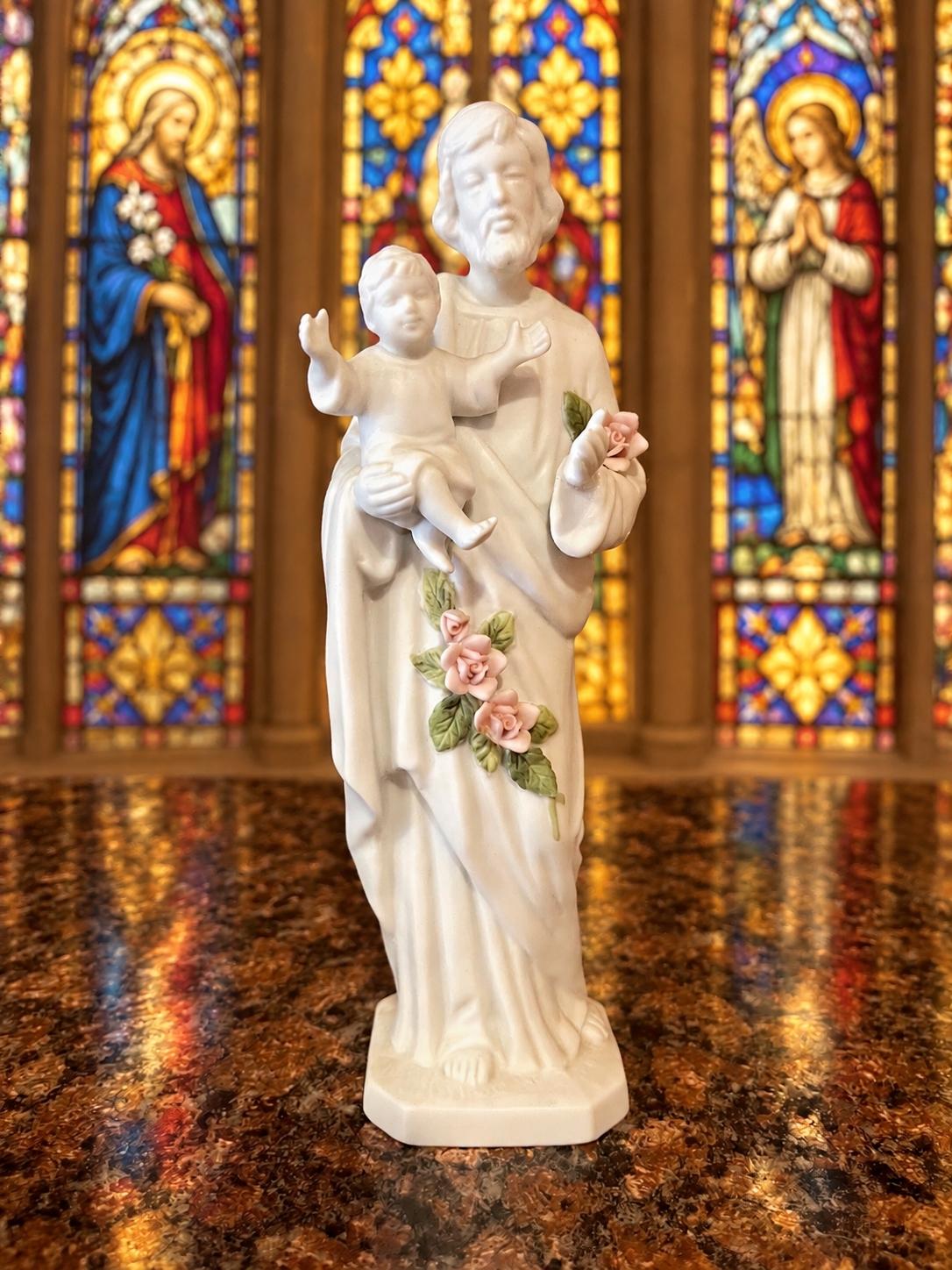 St. Joseph with Child Jesus Statue by Roman, Inc.