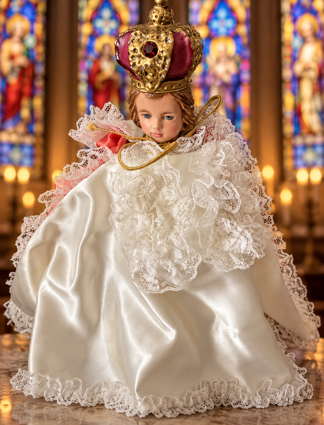 1966 Vintage Infant Jesus of Prague — Columbia Statuary