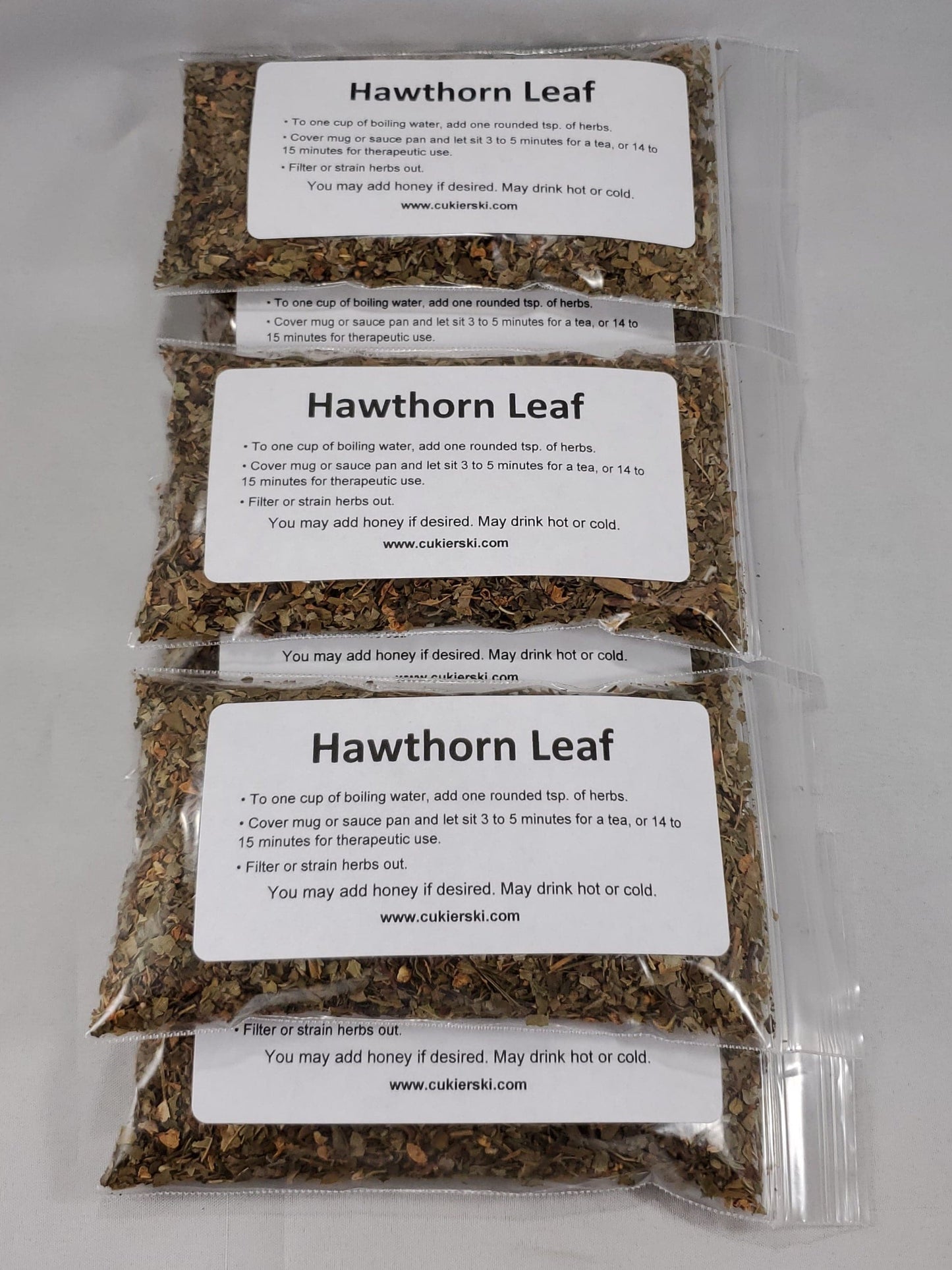 Hawthorn Leaf Tea -package of 6