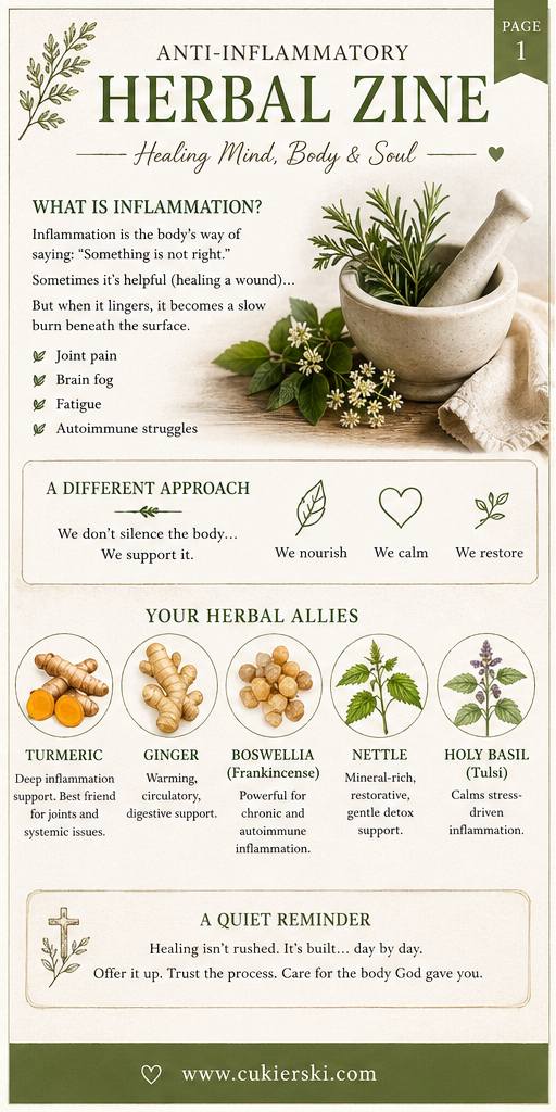 How to make your own anti- inflammatory elixir