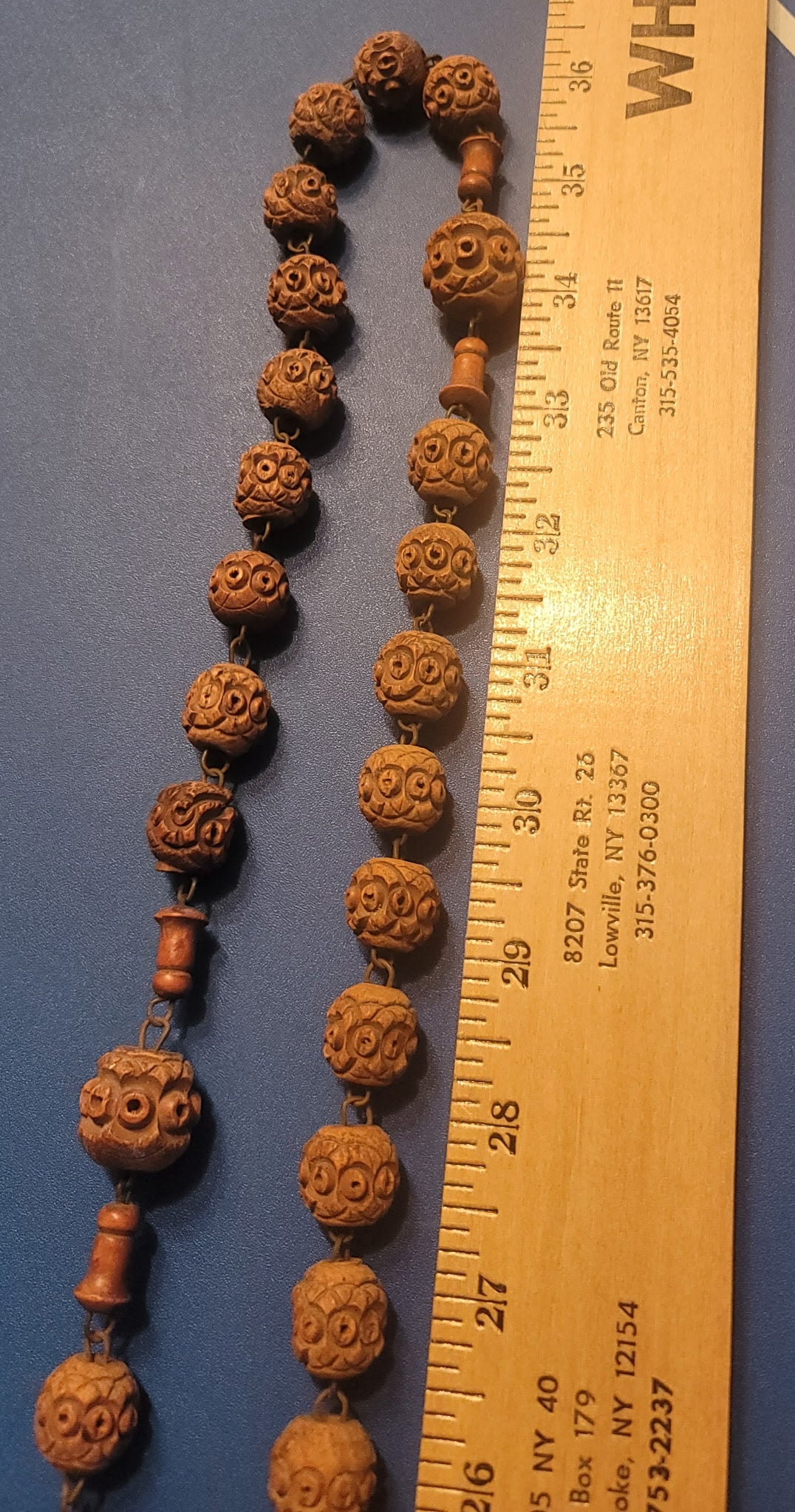 Unusual Vintage Catholic Monastic-Style Prayer Beads