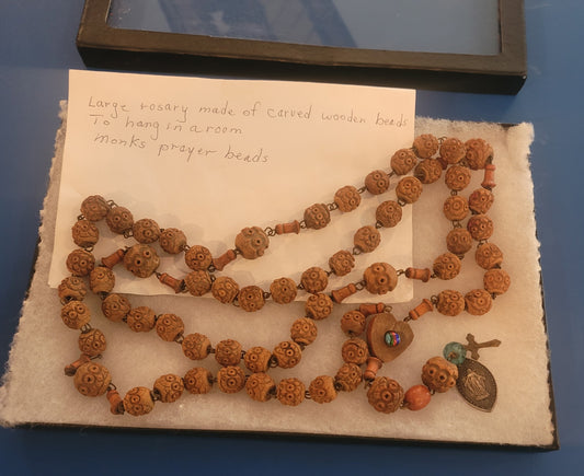 Unusual Vintage Catholic Monastic-Style Prayer Beads