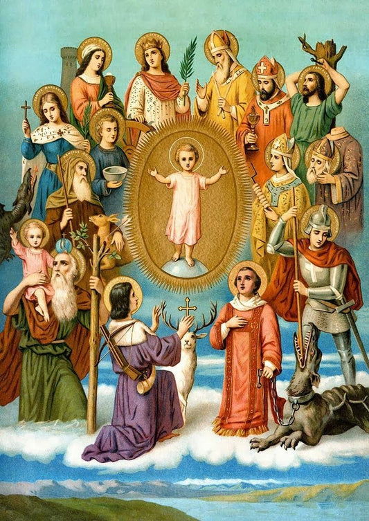 Holy Oil Touched to Over 60 First-Class Relics of the Saints