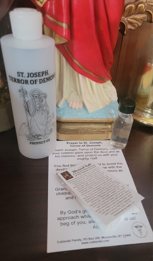St. Joseph Terror of Demons package- Pediatric Fundraiser