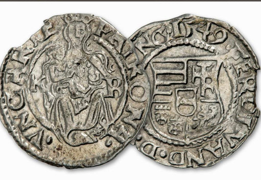 Hungarian Madonna and Child Silver Denar - Fundraiser