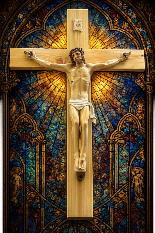 Handcrafted Crucifix- Free shipping