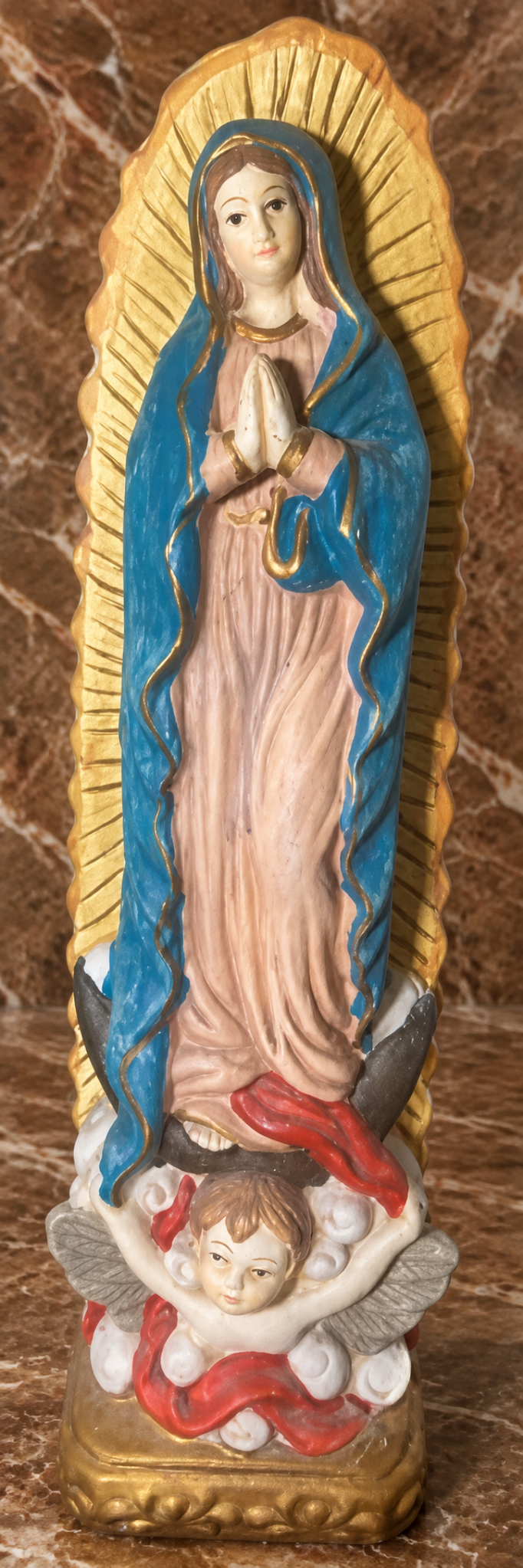 Vintage Our Lady of Guadalupe Statue — Closed Convent