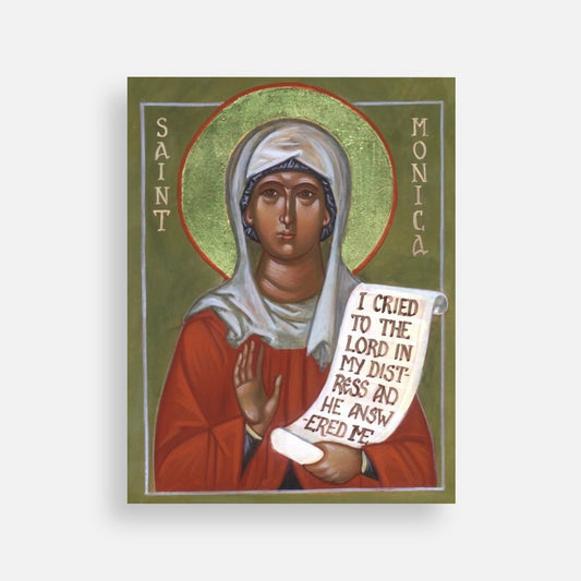 Prayer Card- St. Monica for wayward children (Package of 10)