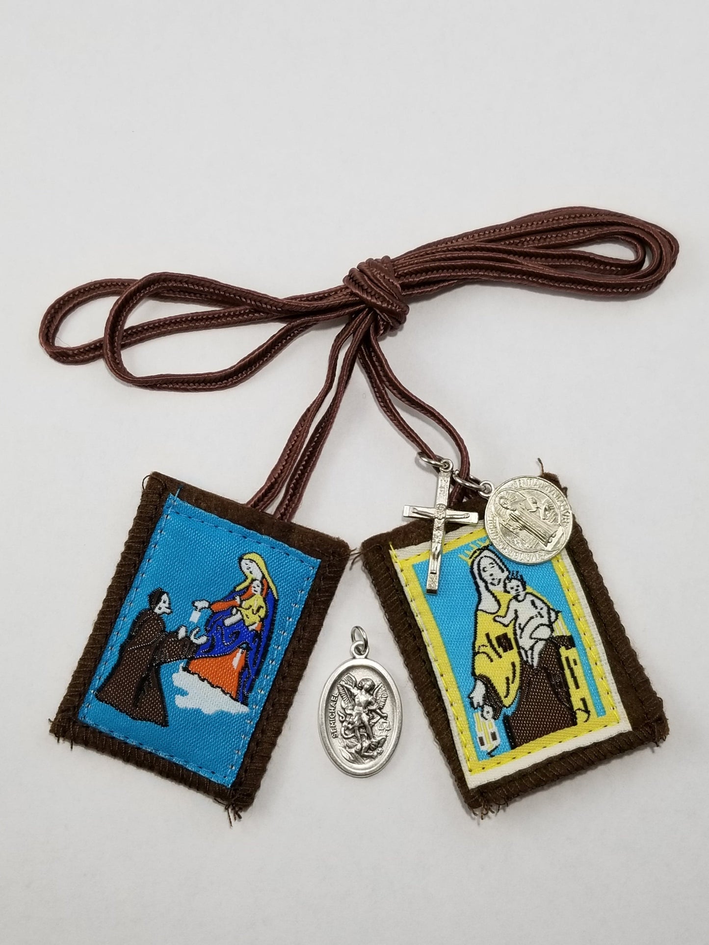 Brown Scapular-package of 3